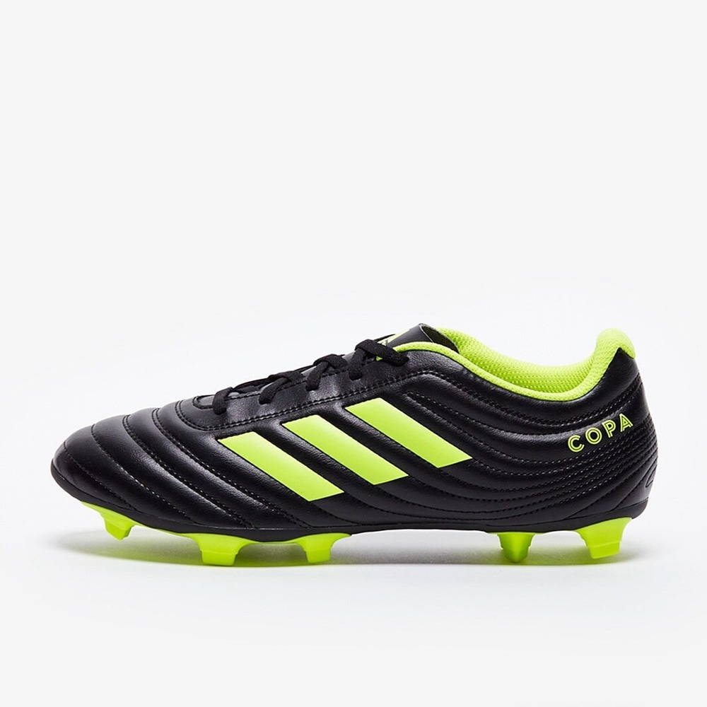 Adidas Copa 19.4 FG BB8091 Men's Soccer Cleats Futbol Shoes Black Yellow 7.5